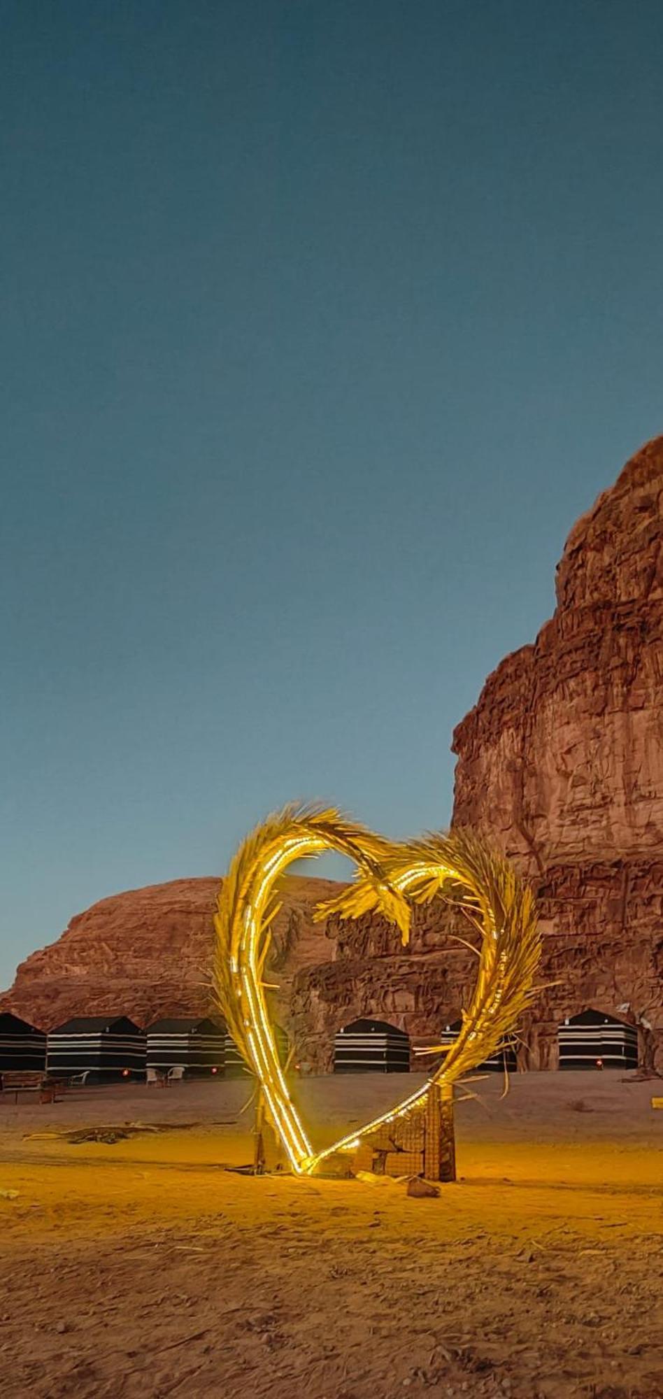 Wadi Rum Desert Heart Camp Экстерьер фото